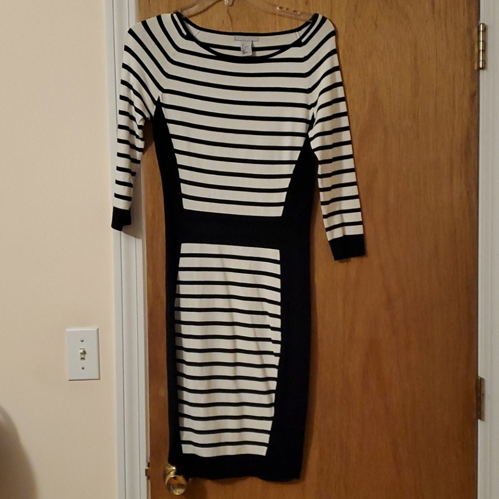 H&M striped dress